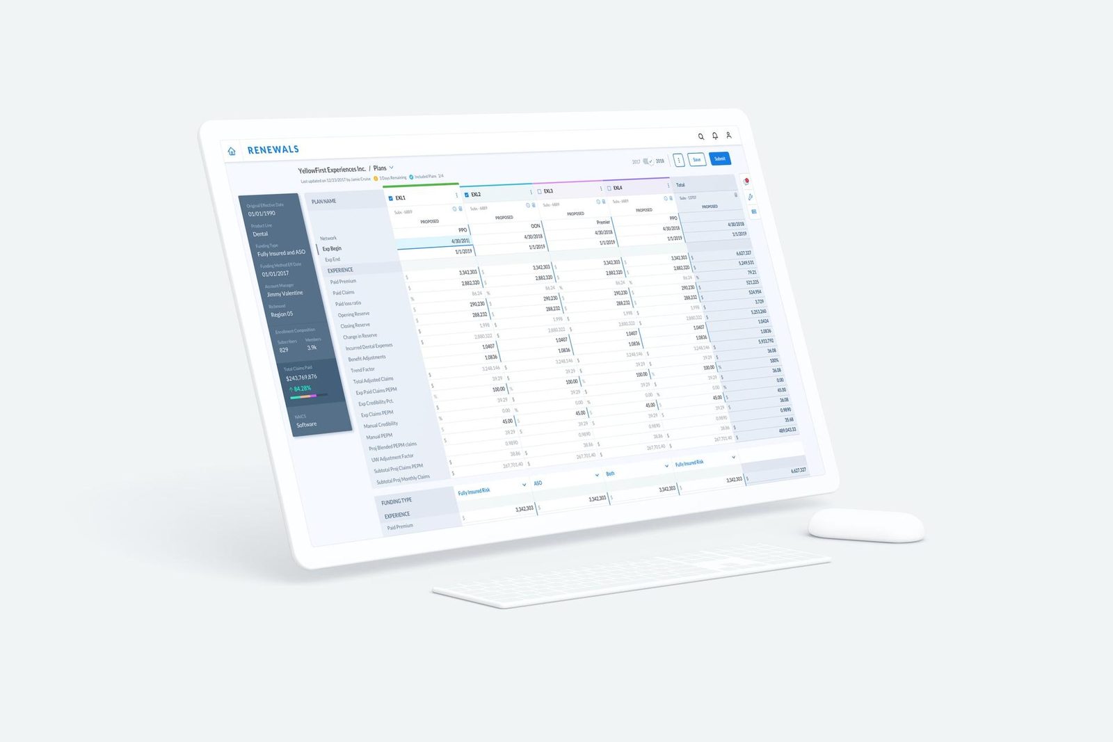 Delta Dental — InsureTech interface design by Yellowfirst